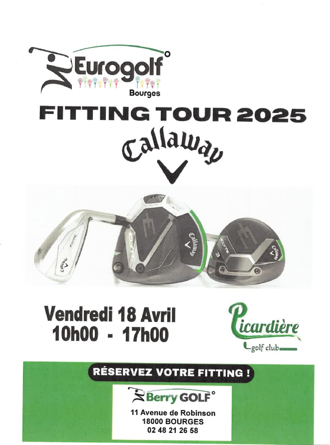 FITTING TOUR 2025 Callaway
